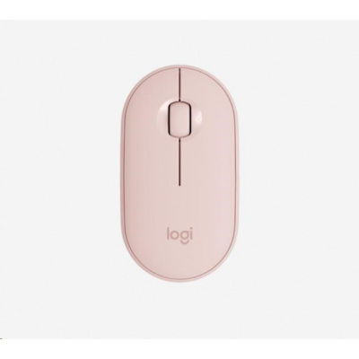 Bezdrôtová myš Logitech Pebble M350, ružová 910-005717