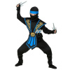 Kostým Modrý Ninja s doplnkami - veľkosť 158 cm