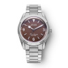 Nivada Grenchen Super Antarctic 3.6.9 Brown - Bracelet Flat Link + 5 rokov záruka a darček ZADARMO