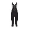 SHIMANO Nohavice VERTEX KNICKERS 3/4 zateplené s trakmi čierne