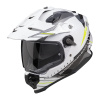 Scorpion prilba ADF-9000 AIR - Feat / White-Neon (M)