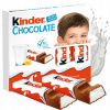 Tyčinky Kinder Chocolate z mliečnej čokolády s mliečnou náplňou 50 g