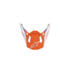 ALPINESTARS šilt pre prilby SUPERTECH S-M8 CONTACT, ALPINESTARS (oranžová/bílá matná)