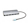i-tec USB-C Metal Nano 3x Display Docking Station, Power Delivery 100 W C31NANODOCKPROPD