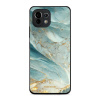 Lesklý kryt Mobiwear Glossy - Xiaomi 11 Lite 5G NE - G022G Zelenkavý a zlatavý mramor (Prémiové lesklé pouzdro, obal, kryt Mobiwear Glossy na mobil Xiaomi 11 Lite 5G NE - G022G Zelenkavý a zlatavý mra