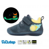 D.D.Step D.D. Step Fosforeskujúce kožené topánky S015 meteorit - royal blue Veľkosť-obuvi: 22