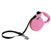 Alcott Wanderer Retractable Leash 5m Pink - automatické vodítko pre psa, ružové - M