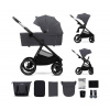 Kinderkraft | KINDERKRAFT - Kombinovaný kočík 2v1 NEA 2 Dark grey | AG0882