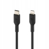 Belkin CAA003bt2MBK BOOST Lightning a. USB-C, 2m, černý
