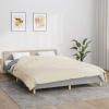 Zátěžová deka světle krémová 200 x 220 cm 9 kg textil Krémová 3154875