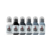 World Famous Limitless - A.D. Pancho Pastel Grey Set v2 - 6x 30 ml