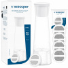 Filtračná karafa Wessper K1 Borosilicate 1 l biela