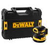 DeWALT 18V XR Aku bezuhlíková excentric. brúska DCW210NT-XJ, 125mm, Solo + kufor