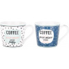TORO Keramický hrnček Coffee MIX farieb 380 ml