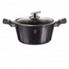 BERLINGERHAUS Kastról s pokrievkou s mramorovým povrchom 20 cm Carbon PRO Line BH-6892