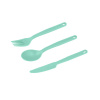 Súprava príborov Sea To Summit Camp Cutlery Set light green