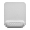 Podložka pod myš a zápästie, Powerton Ergoline Pastel Edition, ergonomická, šedá, penová, Powerton