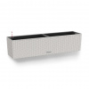Truhlík Lechuza Balconera Cottage (80cm) Barva: Šedá světlá kompletný set