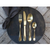 Chic Antique Zlatý príbor Nordique 23cm - set 4ks
