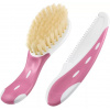 NUK Kefa + hrebienok na vlasy – ružový Varianta: NUK Kefa + hrebienok na vlasy – ružový