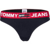 Tommy Hilfiger THONG tmavo modrá,červená Dámske tangá M