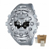 STRIEBORNÉ ŠPORTOVÉ FUTURISTICKÉ VODOTESNÉ HODINKY CASIO G-SHOCK GA-V01A