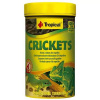 TROPICAL Crickets 100ml/10g sušené cvrčky pre plazy