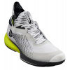 Pánska obuv Wilson Kaos Rapide SFT Clay 2024 - pearl blue/black/safety yellow - Sivý (43 1/3)