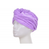 SPA | XL turban na sušení vlasů | exkluzivní LAGOON mikrovlákno | antistatický | proti lámání | fialový