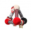 BABY ONO Edukačná hračka Baby Ono pyramída Tiny Yoga red