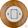 ROBUS PORCELÁNOVÝ JEDNODUCHÝ FLIP SWITCH - TUK Druh radenia: 1 jednopólový
