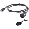 Mini USB 2.0 typ B vstavateľná zásuvka M16 1310-1011-02 encitech Množstvo: 1 ks; 1310-1011-02
