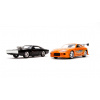 Rýchlo a zbesilo Twin Pack Toyota Supra a Dodge Charger 1:32