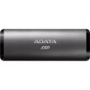 ADATA SE760 256GB SSD / Externí / USB 3.2 Type-C / titanový ASE760-256GU32G2-CTI