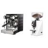 Rocket Espresso Appartamento TCA, black/black + Eureka Mignon Specialita Compatto, CR white