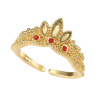 Disney Store Na vlásku: Prsteň v tvare koruny (Disney Store Japan Princess Rapunzel Tiara Ring)