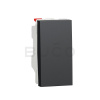 Schneider Electric Unica Tlačidlo 1/0, 1 modul, Antracit