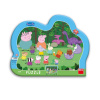 Dino PEPPA PIG 25 kontura Puzzle 25x15