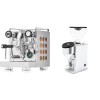 Rocket Espresso Appartamento, copper + Rocket Espresso FAUSTINO 3.1, chrome