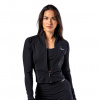 Nebbia Deni x NEBBIA Fitness tracktop na zip 314 černá - XS