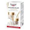 Eucerin HYALURON-FIL.+ELASTICITY DUO proti vráskam, denný krém 50 ml + nočný krém 50 ml 1x1 set