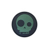 PVC nášivka MediEvil Skull, svítící