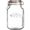 Kilner Hranatý zavárací pohár s klipom - 1,5 l