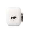 Karl Lagerfeld Apple AirPods 2/1 cover Silicone Choupette Head 3D KLA2RUNCHH