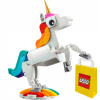 LEGO Creator 3 v 1 31140 Čarovný jednorožec + Papierová taška LEGO 6315786 žltá 24x8x18 cm (LEGO DARČEK PRE 7-8 ROČNÉ DETI Creator Bricks 31140 Magický jednorožec + TAŠKA)