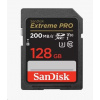 SanDisk SDXC karta 128GB Extreme PRO (200 MB/s Class 10, UHS-I U3 V30) SDSDXXD-128G-GN4IN