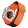 FORCELL F-DESIGN FA05 nylonový remienok pre APPLE Watch 38 / 40 / 41 mm oranžový