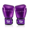 Boxerské rukavice Fairtex BGV22 Metallic – fialová 12oz