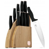 BerlingerHaus Black Rose Collection Sada nožov so stojanom BAMBOO 10 ks