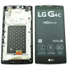 LG H525N G4c LCD displej + dotyk + predný kryt titan/gold